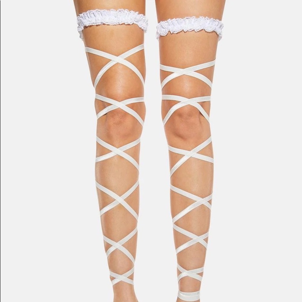 COPY - Lace Leg Wraps